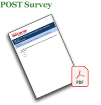 post survey